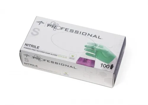 Medline - From: PRO31761 To: PRO31764H - Professional Nitrile Exam Gloves with Aloe