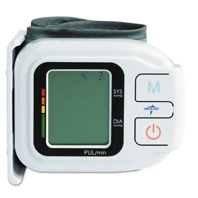 Medlineind - MIIMDS3003 - Automatic Digital Wrist Blood Pressure Monitor, One Size Fits All 