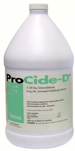 Metrex Research - From: 10-2860 To: 10-2865 - ProCide D 28 Day Instrument Disinfectant, Gallon, 4/cs