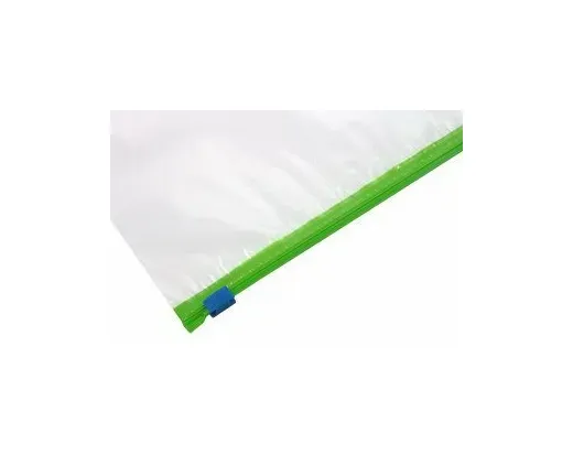 Minigrip - Slider Grip - MGS270Q - Reclosable Bag Slider Grip 7 X 8 Inch Polyethylene Clear Zipper Closure