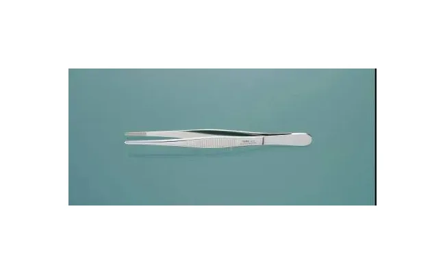 Integra Lifesciences - Meisterhand - Mh6-10 - Dressing Forceps Meisterhand 6 Inch Length Surgical Grade German Stainless Steel Nonsterile Nonlocking Thumb Handle Straight Serrated Tips
