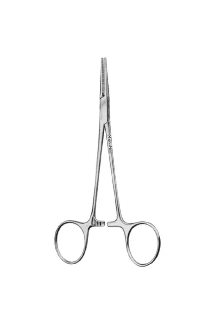 Integra Lifesciences - MeisterHand - MH7-50 - Hemostatic Forceps Meisterhand Baby Crile 5-1/2 Inch Length Surgical Grade German Stainless Steel Nonsterile Ratchet Lock Finger Ring Handle Straight Extra Delicate, Serrated Tips