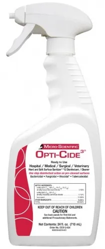 Micro Scientific Industries - OCS12-024 - Micro Scientific Opti Cide3 Disinfectant, Spray Bottle