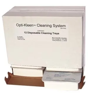 Micro Scientific Industries - OKD-001 - Micro Scientific Opti Kleen Cleaning Tray, 12/bx, 2 bx/cs
