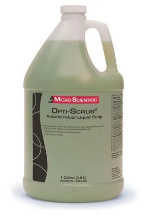 Micro-Scientific - From: OS04-128 To: OS24-002  Opti Scrub Liquid Antimicrobial Skin Cleanser, 1 Gallon, 4/cs