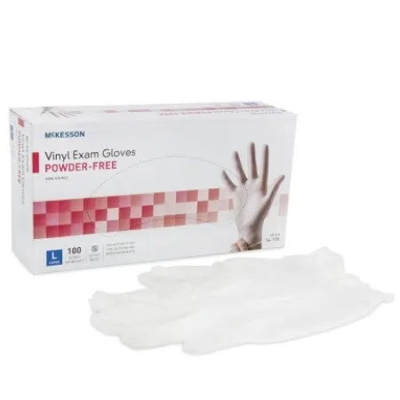 Intco Medical - 201XLG - Vinyl Powder Free Exam Glove, Xlarge, Non-sterile