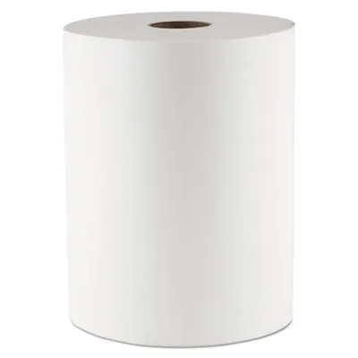 Morcon - From: MORM610 To: MORVT8010  10 Inch Tad Roll Towels, 1 Ply, 7.25" X 500 Ft, White, 6 Rolls/Carton
