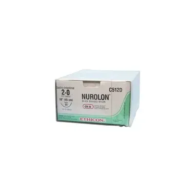 Ethicon - From: N104T To: N124T - Suture, Taper Point, Braided, Needle RB 1, Circle