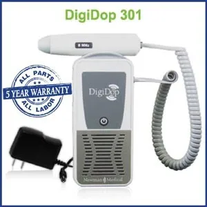 Newman Medical - From: DD-301-D5 To: DD-330-D8  Non Display Digital Doppler (DD 301) & 5MHz Vascular Probe