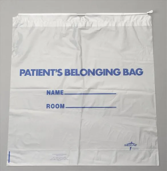 Medline - From: NON026310 To: NON026320 - Drawstring Patient Belongings Bags
