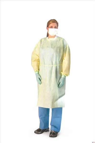 Medline - NON27SMS2XL - Weight Multi-Ply Fluid Resistant Isolation Gown