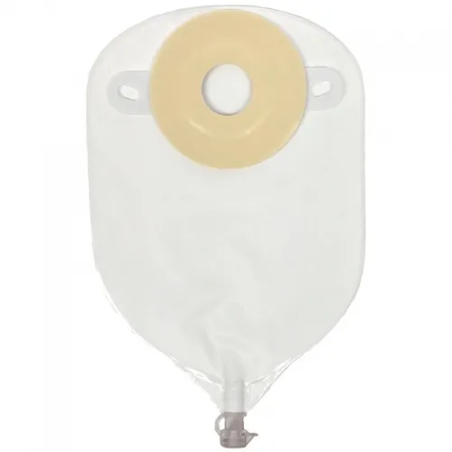 Nu-Hope - 8154FV - Brief 12 oz. Post-Op Urine Pouch with Flutter Valve 1/2" Opening.  Durable Vinyl is Strong and Lightweight, Easy Application.