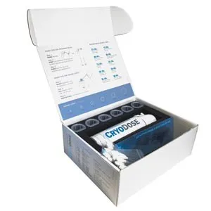 Nuance Medical - 1101 - Cryosurgical Treatment Kit, 162mL Canister, (6) Cones, (40) Assorted Buds, Reusable