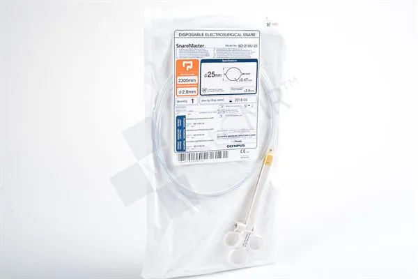 Olympus - SD-210U-25 - OLYMPUS DISPOSABLE ELECTROSURGICAL SNARE 2.8MM X 2300MM