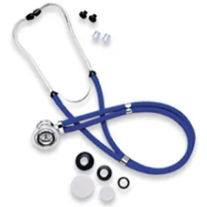 Omron From: 416-22-BLK To: 416-22-DB - Sprague Rappaport Stethoscope With Silver Chestpiece