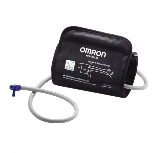 Omron - CD-WR17 - Accessories: Replacement BP Cuff, D-Ring Wide Range for BP710N/ BP742N