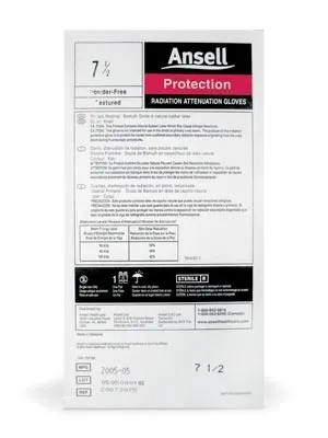 Ansell - From: 20873075 To: 20873585  Encore  Radiation Gloves