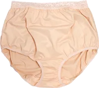Team Options - Options - 800-01-L-DUAL - OPTIONS Ladies' Basic with Built In Barrier/Support, Light Yellow, Dual Stoma, Large 8 9, Hips 41" 45"