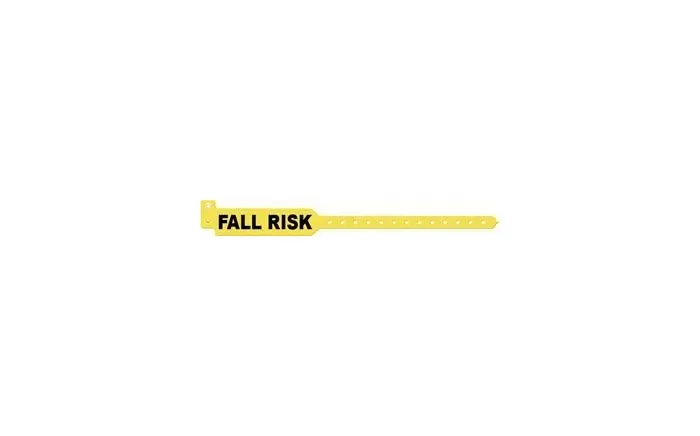 Medical ID Solutions - 3206FR - Wristband, Adult, Tri-Laminate, Fall Risk