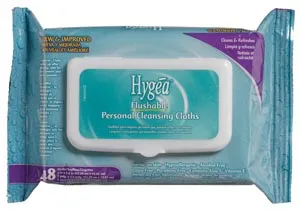 Pdi - Professional Disposables - A500f48 - Pdi Hygea Flushable Personal Cleansing Cloths