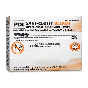 PDI - Professional Disposables - H58195 - Bleach Germicidal Disposable Wipe