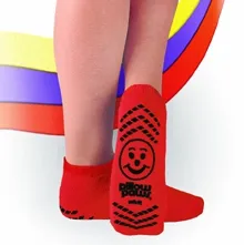 Pillowpaws - From: 3901 To: 3943 - Terries Single Imprint Risk Alert  Child/youth Red Terry Knit