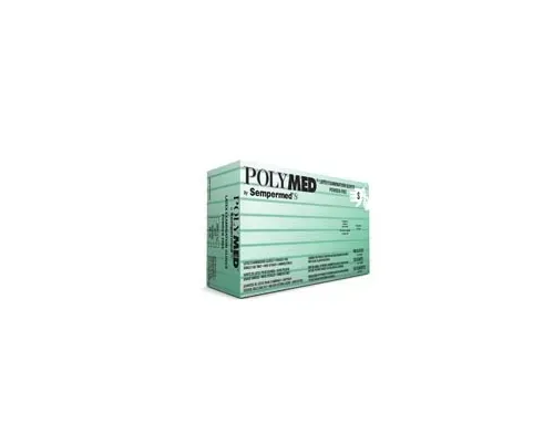 Ventyv - PM102 - Exam Glove, Latex, Small (6-6.5), Powder Free (PF), Fully Textured, Natural White, Green Dispenser Box, 100/bx, 10 bx/cs (84 cs/plt)