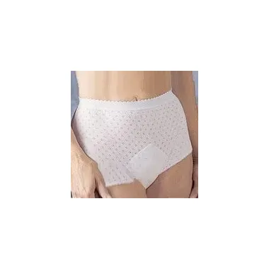 Salk - PMC008 - HealthDri Cotton Ladies Moderate Panties Size Size 8, 30" - 32" Waist, Washable, Latex-free