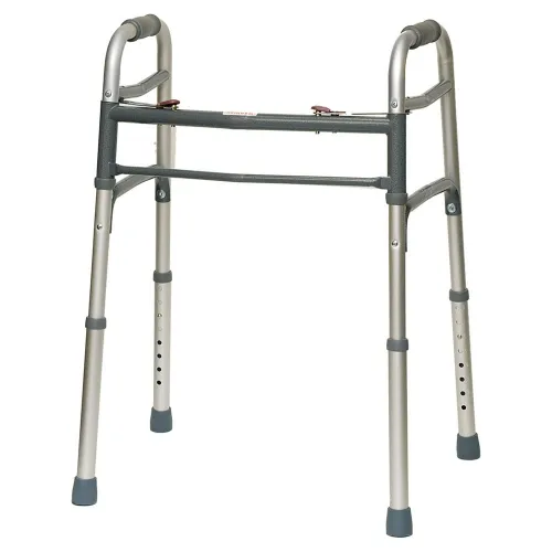 PMI - Professional Medical Imports - ProBasics - From: WKAAN2B To: WKSAW2B -  Aluminum Junior Walker, 2 Button, without Wheels