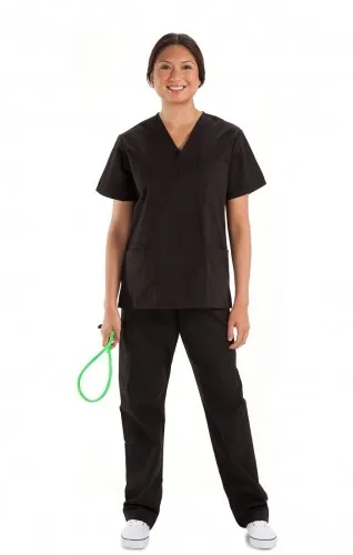 Prestige Medical - 302 - Healthcare Apparel - Premium Five Pocket Unisex Scrubs - Prestige Scrubs&trade; - Tops