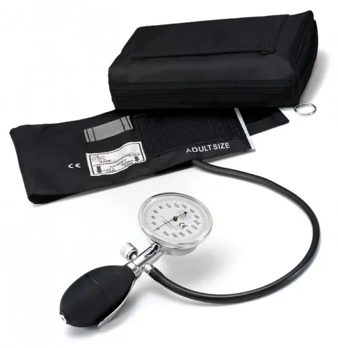 Prestige Medical - 887 - Aneroid Sphygmomanometers - Single-hand One Tube Aneroid Sphygmomanometer (clear Box)