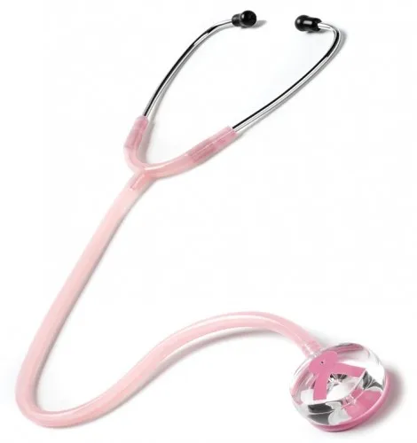 Prestige Medical - S107-PR - Stethoscopes - Clear Sound Breast Cancer Awareness Edition (clamshell)