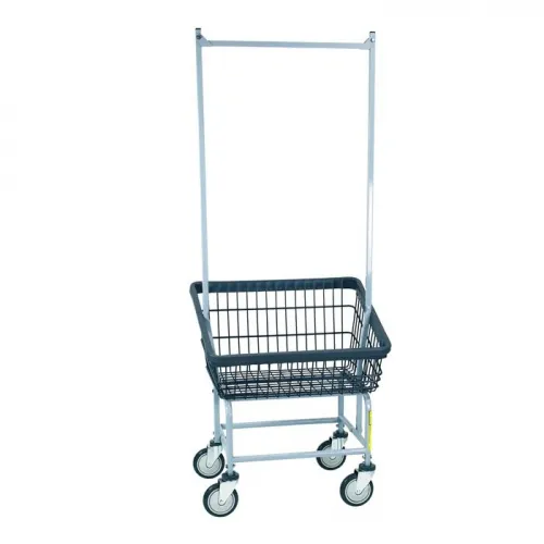RB WIRE - From: 100T58 To: 100T91 - Dura seven Front Load Wire Laundry Cart W/ Double Pole Rack