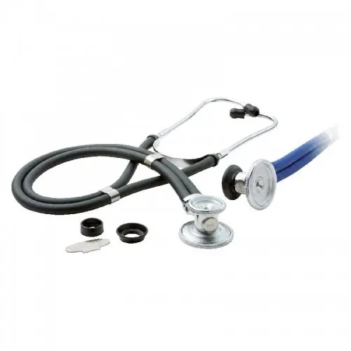 Reliamed - 0130BLK - ReliaMed Sprague-Rappaport Type Stethoscope with Accessory Pack
