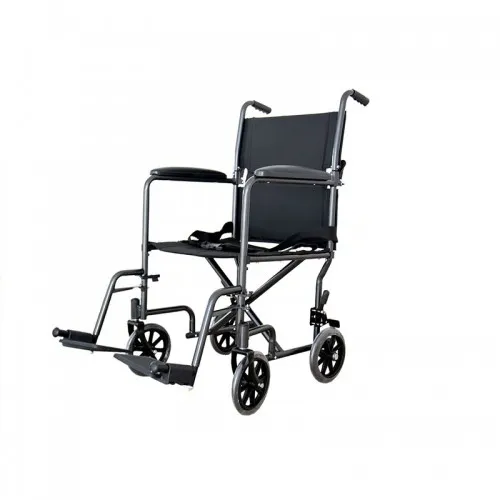 Reliamed - 9105H - Transport Chair with Swing Away Foot Rest Width, Steel