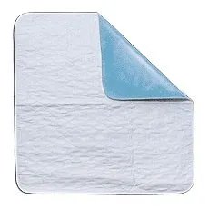Cardinal Health - Med - ZRUP3654R - Cardinal Health Essentials 36" x 54" Reusable Underpad, Ibex Quilted.  Non-slip, waterproof, PVC backing.  Moderate absorbency 8 oz. soaker.  Machine washable.  Comes packed in a clear retail package.