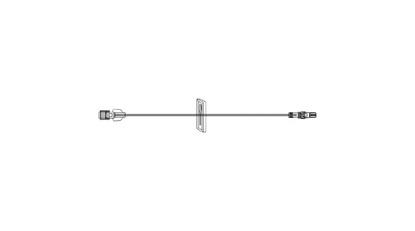 Icu Medical - SC9061 - IV Extension Set Small Bore 72 Inch Tubing Without Filter