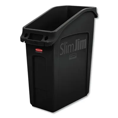 Rubrmdcomm - From: RCP2026695 To: RCP2026725  Slim Jim Under Counter Container, 13 Gal, Polyethylene, Gray