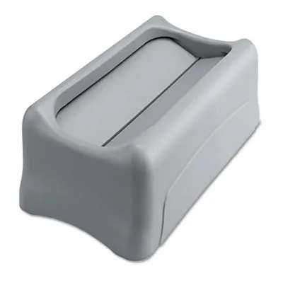 Rubrmdcomm - RCP267360GY - Swing Lid For Slim Jim Waste Container, Gray 