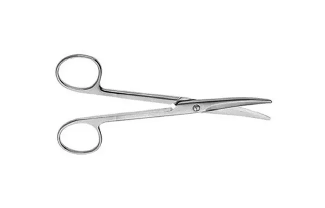 V. Mueller - SA1811 - Dissecting Scissors Mayo 6-3/4 Inch Length Curved-on-Flat