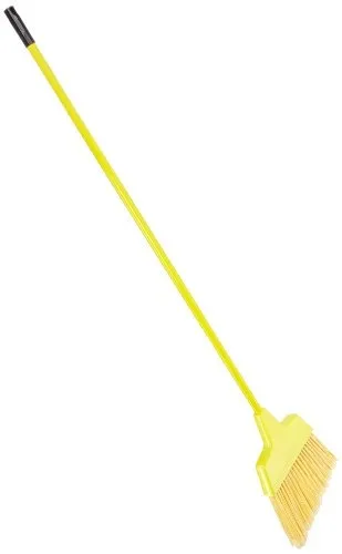 RJ Schinner - Impact - 91527B - Co  Broom  Angled 8 Inch Sweep Face Yellow
