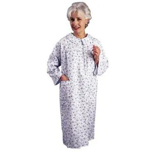 Salk Company - 530LGXLG - Flannelette Patient Gown