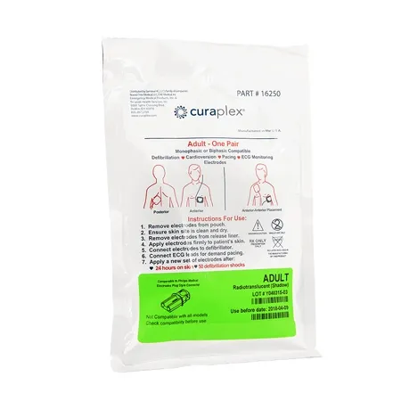 SAM Medical - From: 16380 To: 16384 - Bound Tree Medical Curaplex Select Multi Function Defib Pads, Zoll Pediatric 10pr/cs