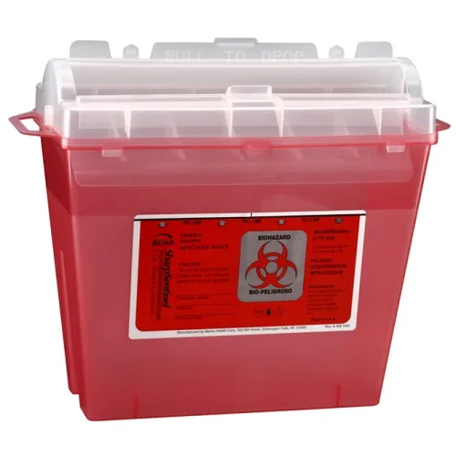 SAM Medical - From: 298303 To: 298970 - Bound Tree Medical Sharps Container 1 Quart 8.75 In X 4.25 In X 2.50 In 20/cs Sage