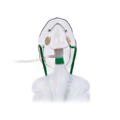 SAM Medical - From: 87-2101EA To: 87-2102  Bound Tree Medical Curaplex Oxygen Mask, Adult, Elongated, High Conc, Partial Nrb, Reservoir Bag, 7 Ft Tubing 50ea/cs