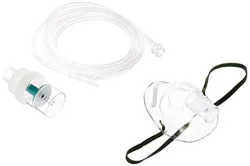 Bound Tree Medical - 411885 - Micro Mist Nebulizer W/elongated Adult Aerosol Mask,  7 Ft Tubing And St Connector 50ea/cs
