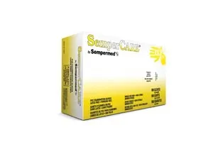 Sempermed - SCVNP101 - SemperCare    USAExam Glove, Vinyl, Smooth, Powder Free (PF), Beaded Cuff, Ambidextrous