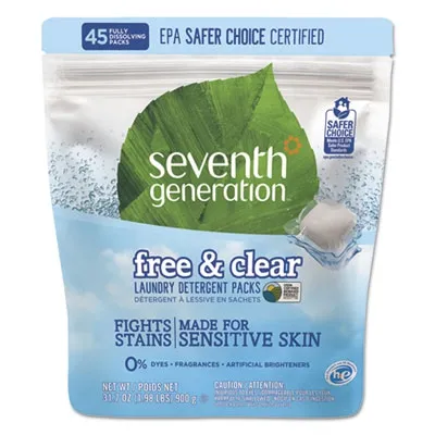 Seventhgen - From: SEV22977 To: SEV22977CT - Natural Laundry Detergent Packs