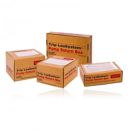 Sharps Compliance - 20005008 - Asset Return Box Large with Interior Foam Packaging