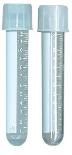 Simport Scientific - T406-2A - Culture Tube & Cap, 17mm x 95mm, Polypropylene, 25/pk, 20 pk/cs